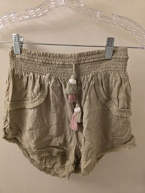 3/$5 Deal Tassel Drawstring Sleep Shorts